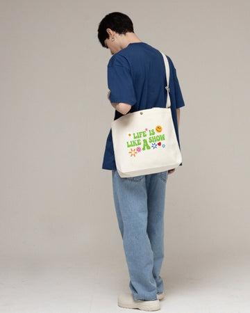 Life Logo Multi Smile Two-Way Eco Bag